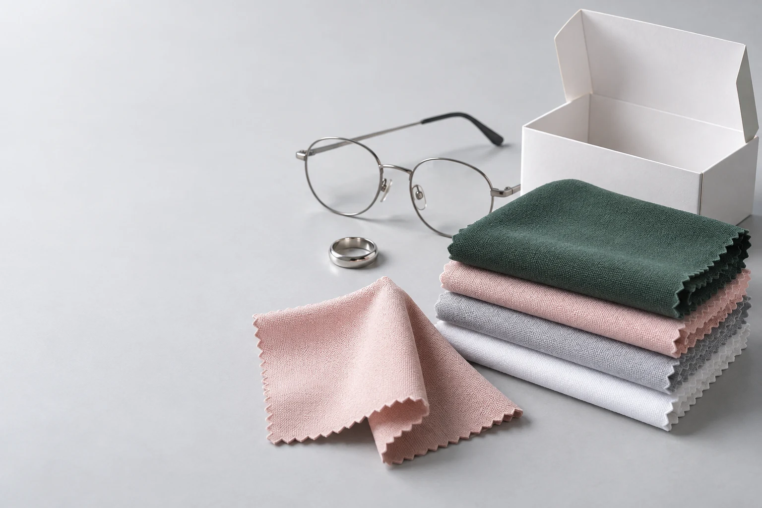 Concept arrangement of cloths and packaging
